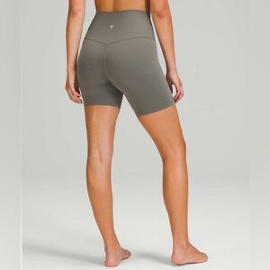 Lululemon Align Bike Short 6” Grey Sage Size 4 | Retired 2021 | Like New